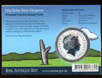 Image 2 for 2008 1oz Silver Uncirculated Kangaroo - Reg Mombassa