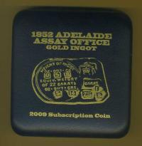 Image 2 for 2009 Selectively Gold Plated Subscription Dollar - Adelaide Assay Office