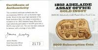 Image 4 for 2009 Selectively Gold Plated Subscription Dollar - Adelaide Assay Office