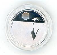 Image 2 for 2010 $1 Silver Proof Coin - Kangaroo at Sunset