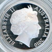 Image 3 for 2010 $1 Fine Silver Proof Coin - 100 Years of Australian Coinage