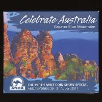 Image 1 for 2011 Perth Mint Coin Show Special ANDA - Celebrate Australia Greater Blue Mountains 