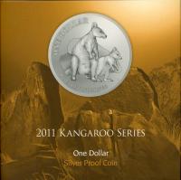 Image 1 for 2011 $1 Silver Proof Coin Kangaroo Series - Allied Rock Wallaby