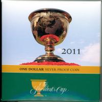 Image 1 for 2011 Presidents Cup Silver Proof Dollar