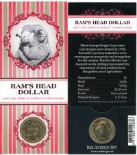 Image 1 for 2011 Rams Head Dollar S Counterstamp