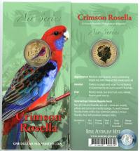 Image 1 for 2011 $1 Coin Air Series - Crimson Rosella