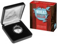 Image 1 for 2012 $1 Fine Silver Proof Coin - Wheat Sheaf
