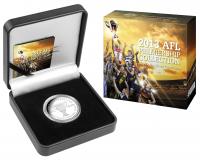 Image 1 for 2013 AFL Premiership One Dollar 1oz Silver Proof Coin - Hawthorn