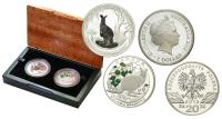 Image 1 for 2013 Kangaroos of the World Two Coin Set