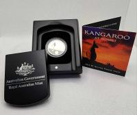 Image 1 for 2013 $1 Silver Proof Coin - Kangaroo at Sunset