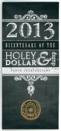 Image 1 for 2013 Holey Dollar & Dump Bicentenary - P Counterstamp