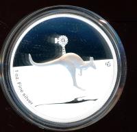 Image 2 for 2013 1oz Silver Kangaroo in Outback with F15 Privy Mark