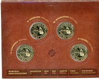 Image 2 for 2014 A Voyage to Terra Australis 4 Coin Privy Mark CBMS