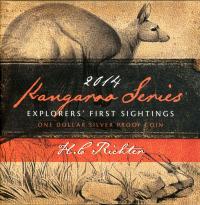 Image 1 for 2014 Kanga Series Explorer's First Sightings $1 Silver Proof Coin