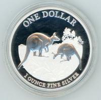 Image 2 for 2014 Kanga Series Explorer's First Sightings $1 Silver Proof Coin
