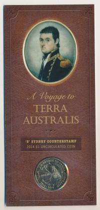 Image 1 for 2014 Terra Australis Sydney Counterstamp $1.00 on Card