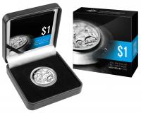 Image 1 for 2014 One Dollar 1oz Silver Proof High Relief Coin - 30th Anniversary of the Dollar Coin