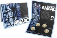 Image 1 for 2015 Centenary ANZAC 4 Coin Privy Set CBSM