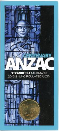 Image 1 for 2015 Centenary Anzac - C Mintmark