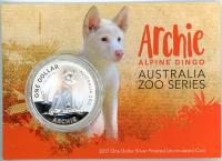 Image 1 for 2017 1oz Zoo Series - Archie Alpine Dingo