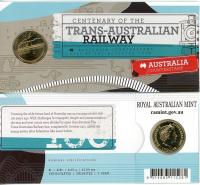 Image 1 for 2017 Centenary of the Trans -Australian Railway Australia Counterstamp