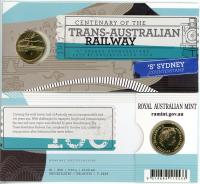 Image 1 for 2017 Centenary of the Trans-Australian Railway S Counterstamp