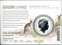 Image 2 for 2017 $1 Kangaroo Seasons Change