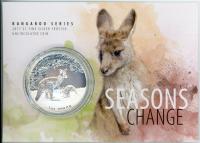 Image 1 for 2017 $1 Kangaroo Seasons Change