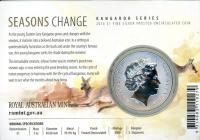 Image 2 for 2018 1oz One Dollar Silver Kangaroo Series - Seasons Change