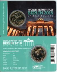 Image 1 for 2018 Mob of Roos World Money Fair Berlin - Brandenburg Gate Privy Mark