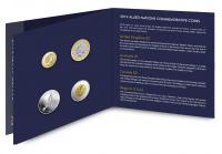 Image 2 for 2019 Joint Issue Four Coin Set - 75th Anniversary of D-Day
