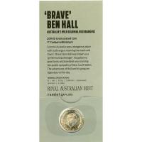 Image 2 for 2019 $1 UNC Coin 'C' Canberra Mintmark - Australian Bushrangers Brave Ben Hall
