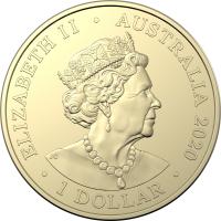Image 3 for 2020 Australian Olympic Team Coloured One Dollar Uncirculated Coin