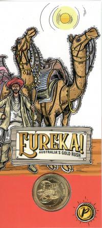 Image 1 for 2020 $1 UNC 'P' Mintmark Australia's Gold rush - Camels of the Gold Fields
