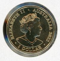 Image 2 for 2022 $1 Great Aussie coin Hunt 3 - Coloured X Crux Coin