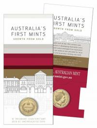 Image 1 for 2016 Australia's First Mints Growth from Gold - B Counterstamp