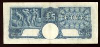 Image 2 for 1952 Five Pound Note Coombs - Wilson S51 770260