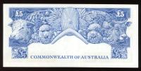 Image 2 for 1954 Five Pound Banknote Coombs-Wilson TA45 946068 aUNC