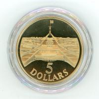 Image 2 for 1988 $5 Proof - Parliament House