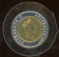 Image 2 for 1997 Australian Don Bradman $5.00 Uncirculated Coin