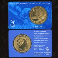 Image 1 for 2000 Sydney Olympics Sailing $5 Coin Uncirculated