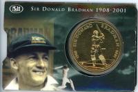 Image 1 for 2001 Sir Donald Bradman $5 UNC Coin