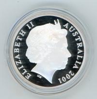 Image 2 for 2001 $5 Silver Proof From Masterpieces In Silver Set - Bathurst Ladies Organising Committee