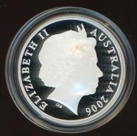 Image 2 for 2006 Australian $5 Silver Coin from Masterpieces in Silver Set - Brett Whiteley Self Portrait in the Studio