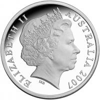 Image 3 for 2007 $5.00 Silver Proof South Australia 150 Years of State Government
