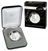Image 1 for 2008 $5.00 Silver Proof Northern Territory 30 Years of Territory Government