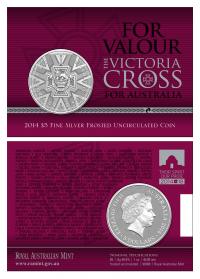 Image 1 for 2014 Victoria Cross 1oz Fine Silver 