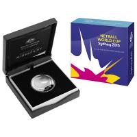 Image 1 for 2015 Netball World Cup - Domed Coin