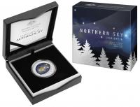 Image 1 for 2016 Northern Sky Cassiopeia Silver Proof Domed Coin