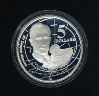 Image 1 for 1994 Australian $5 Silver Coin From Masterpieces in Silver Set - Sir Douglas Mawson.  The Coin is Sterling Silver and contains over 1oz of Pure Silver.